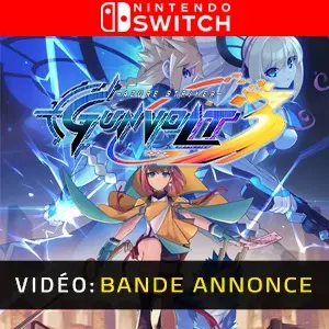 Azure Striker GUNVOLT 3 Nintendo Switch - Bande-annonce Vidéo