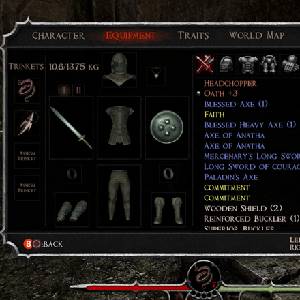 Back To Ashes - Équipement