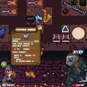 Backpack Dungeon - Armure en plumes