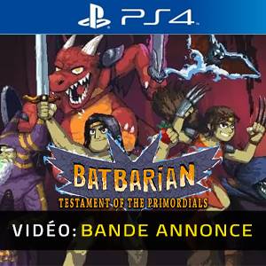 Batbarian: Testament of the Primordials PS4 - Bande-annonce