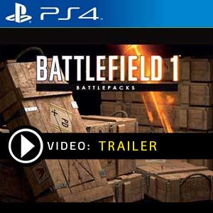 Battlefield 1 Battlepack PS4 en boîte ou à télécharger