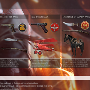 Battlefield 1 Deluxe Edition Upgrade DLC - Contenu