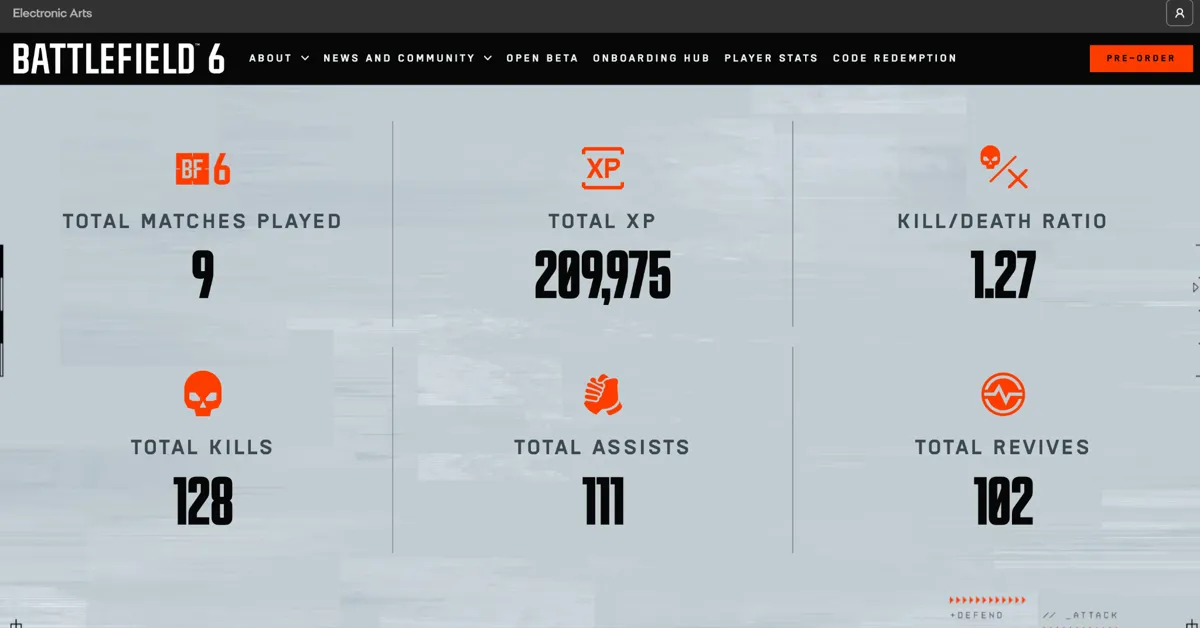 battlefield player stat