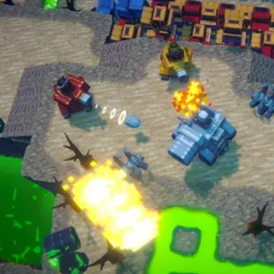 BattleTanks Animal Wars - Rivière Toxique