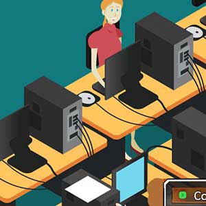 Poste de travail de chaque peuple