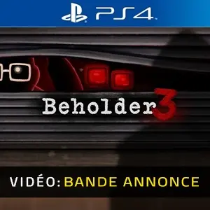 Beholder 3 PS4 - Bande-annonce vidéo