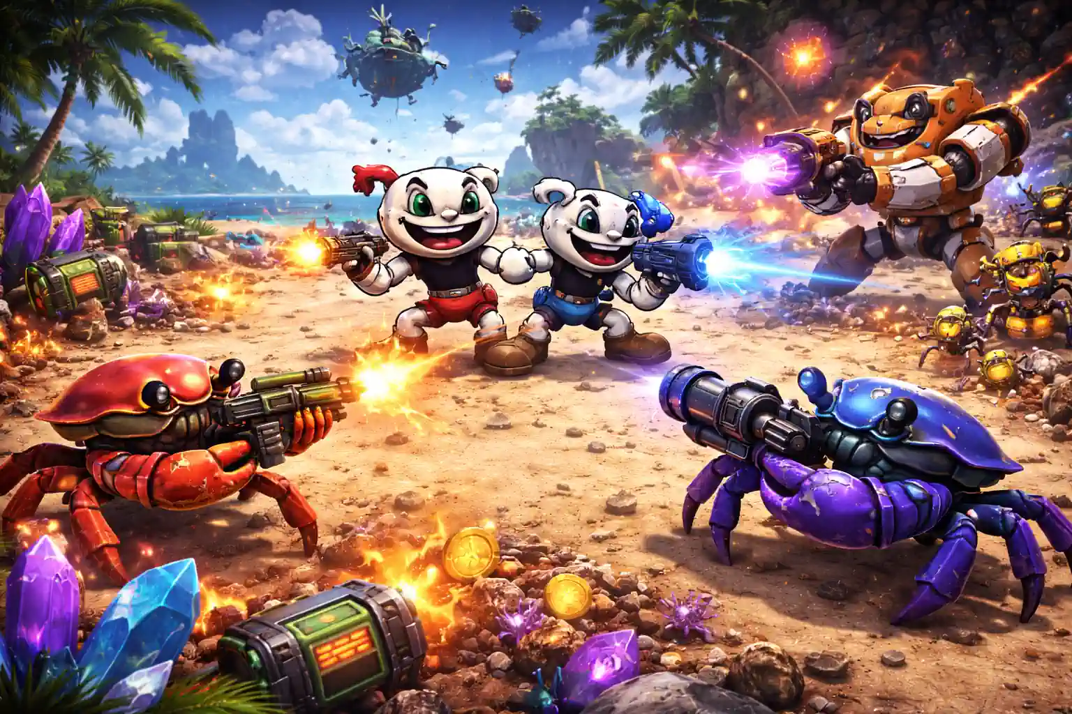 Les Meilleurs Jeux Bullet Hell en Coop