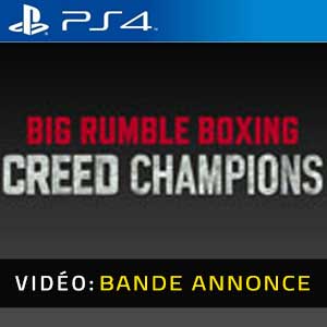 Big Rumble Boxing Creed Champions PS4 Bande-annonce Vidéo