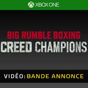 Big Rumble Boxing Creed Champions Xbox One Bande-annonce Vidéo