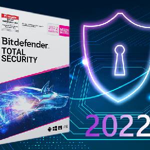 Bitdefender Total Security 2022 - Clé CD