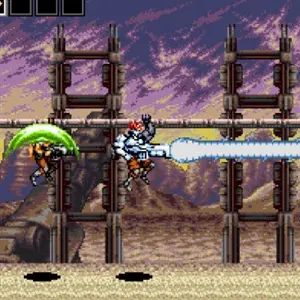 Blazing Chrome - Ver des sables