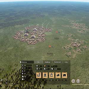 BOC Birth of Cultures - Interface utilisateur du jeu