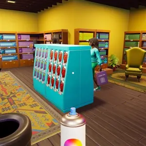 Bookshop Simulator - Peinture en Spray