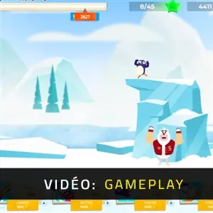 Bouncemasters 2: Pengu Throw - Vidéo Gameplay