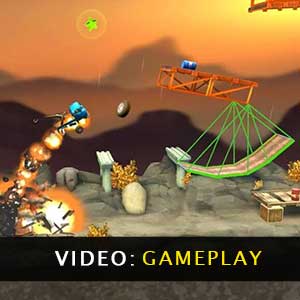 Bridge Constructor Stunts Gameplay Video