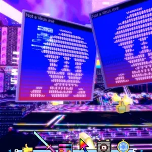 Broken Reality - Panneau publicitaire numérique