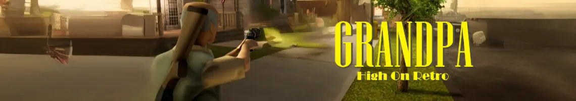 BOOMER SHOOTER DÉJANTÉ AU RALENTI ARCADE : GRANDPA HIGH ON RETRO