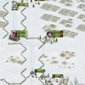 Burden of Command - Route en Hiver