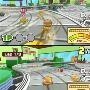 BURGER RACE - Course à 4 joueurs