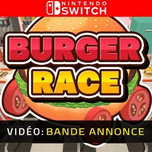 BURGER RACE Nintendo Switch - Bande-annonce vidéo