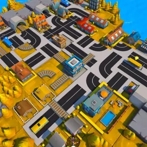 Busway Islands Puzzle - Pistes