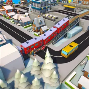 Busway Islands Puzzle - Train