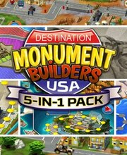 5 in 1 Pack Monument Builders Destination USA Pc