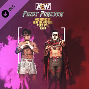 AEW Fight Forever Hookhausen Very Handsome, Very Evil Pack Playstation 5