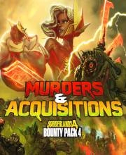 Borderlands 4 Bounty Pack 4 Murders and Acquisitions Playstation 5