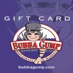 Carte Cadeau Bubba Gump Shrimp | Comparer les Prix