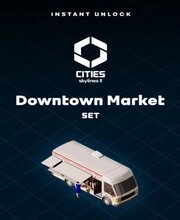 Cities: Skylines II - Downtown Market Set Pc