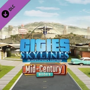 Cities Skylines Mid-Century Modern Content Creator Pack Playstation 4