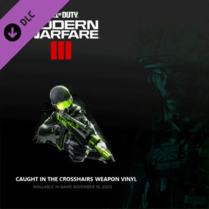 COD MW3 Caught In The Crosshair Weapon Vinyl Playstation 5