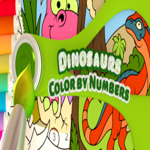 Acheter Color by Numbers Dinosaurs Clé CD Comparateur Prix