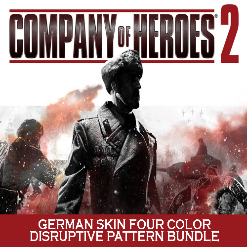 Acheter Company of Heroes 2 German Skin Four Color Disruptive Pattern Bundle Clé Cd Comparateur Prix