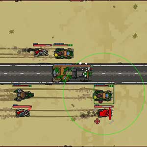 Convoi Un mode d'attaque tactique Roguelike