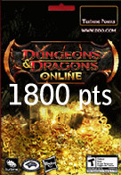 1800 Points Turbine Code Dungeons & Dragons Online EU