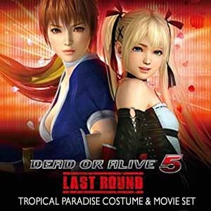 DEAD OR ALIVE 5 Last Round Tropical Paradise Costume & Movie Set Pc