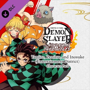 Demon SlayerKimetsu no Yaiba Tanjiro, Zenitsu, and Inosuke Character Pack Playstation 5