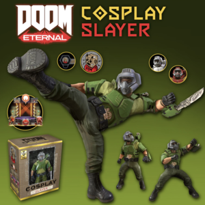 Acheter DOOM Eternal Cosplay Slayer Master Collection Cosmetic Pack PS4 Comparateur Prix