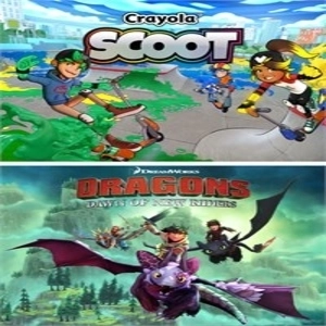 Dreamworks Dragons Dawn of New Riders and Crayola Scoot Xbox Series X