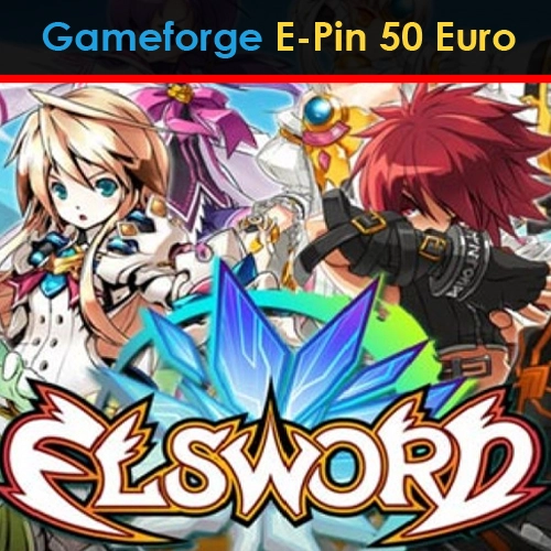 Elsword Gameforge E-Pin 50 Euro Pc