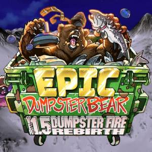 Epic Dumpster Bear 1.5 DX Dumpster Fire Rebirth Playstation 4