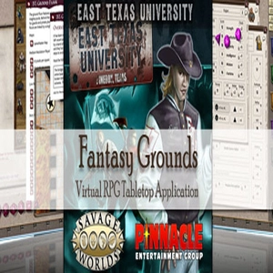 Fantasy Grounds Savage Worlds ETU East Texas University Pc
