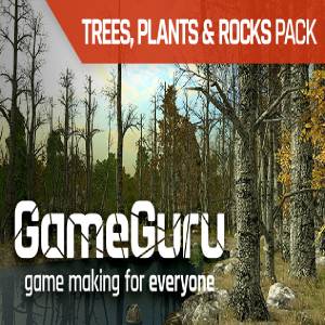 GameGuru Trees, Plants & Rocks Pack