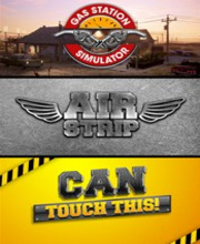 Gas Station Simulator, Airstrip DLC and Can Touch This DLC Bundle Playstation 4