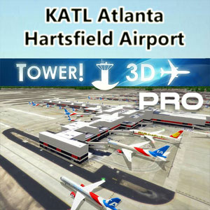 Hartsfiel-Jackson Atlanta [KATL] airport for Tower!3D Pro Pc