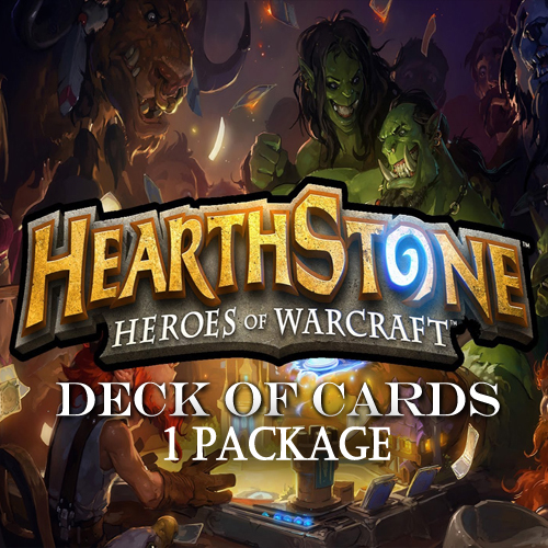 Acheter Hearthstone Deck Of Cards Pack 1 Gamecard Code Comparateur Prix