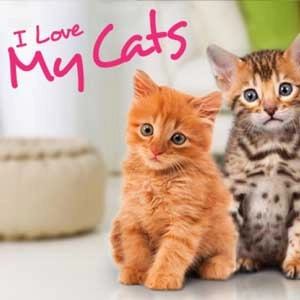 I Love My Cats 3Ds