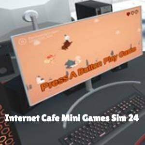 Internet Cafe Mini Games Sim 24 Pc